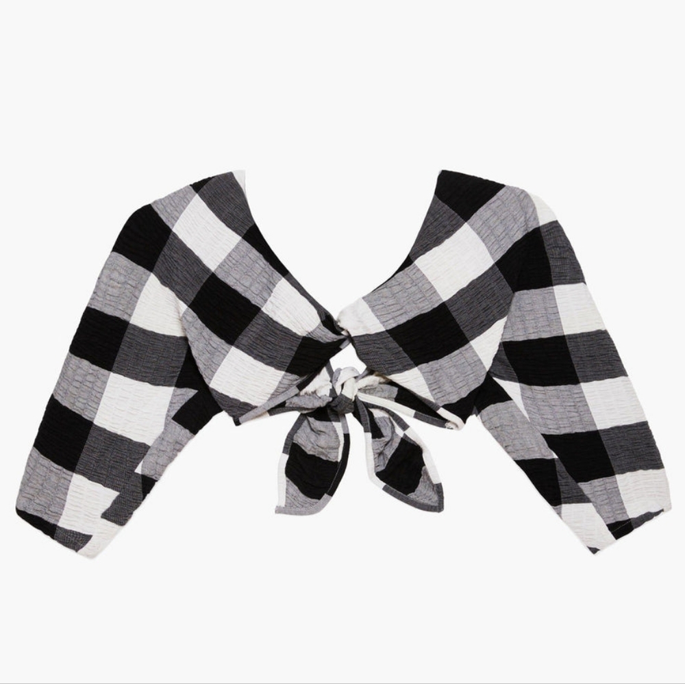 NWT Mara Hoffman Justine Top in Black&White 🖤🤍 (Sz M)